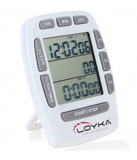 Loyka GE 300 Zamanlayıcı ve Kronometre "3 Ekranlı" Loyka GE 300 Zamanlayıcı ve Kronometre "3 Ekranlı"