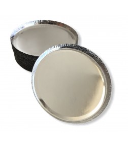 Alüminyum Tartım Kabı - 100 x 5 mm Genel Amaçlı Tartım Tabağı - Nem Kabı 80 adet