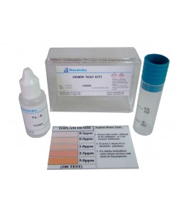 DEMİR TEST KİTİ (0.3-0.5-1.0-2.5-5.0)ppm(mg/lt)