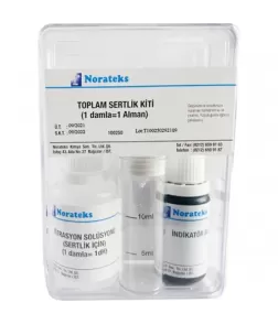 Norateks Toplam Sertlik Test Kiti  (1Damla=1 Alman)