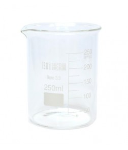 Isotherm Beher Cam Kısa Form 250 ML