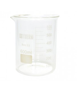 Isotherm Beher Cam Kısa Form 600 ML