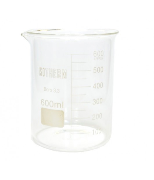 Isotherm Beher Cam Kısa Form 600 ML
