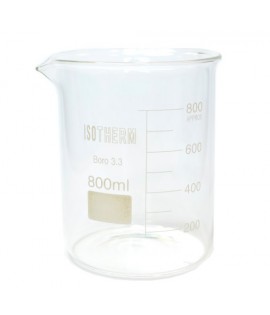 Isotherm Beher Cam Kısa Form 800 ML
