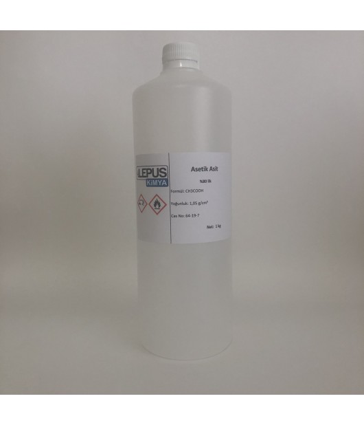 Asetik Asit %80 lik 1 litre