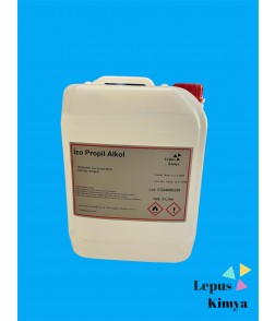 İpa İzopropil Alkol C3H70H (%99,9 Saflık) 5 Lt İpa İzopropil Alkol C3H70H (%99,9 Saflık) 5 Lt